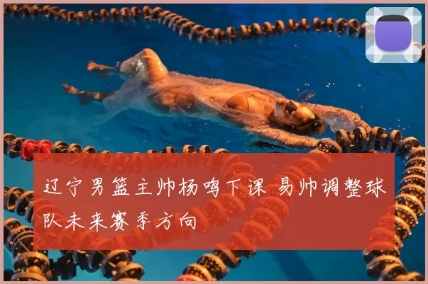 辽宁男篮主帅杨鸣下课 易帅调整球队未来赛季方向